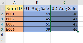 excel format painting in C#