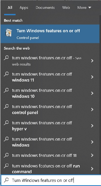 IIS installation on windows